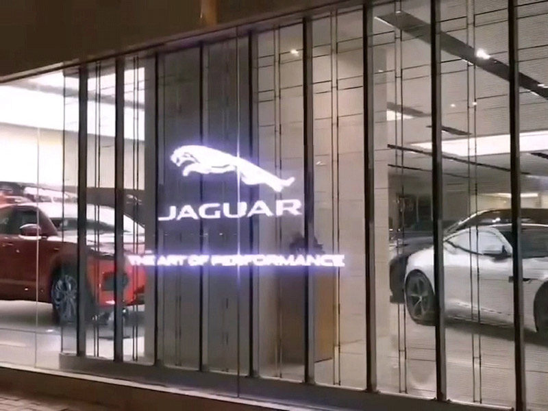 Shopping Mall Store Transparent LED Screen