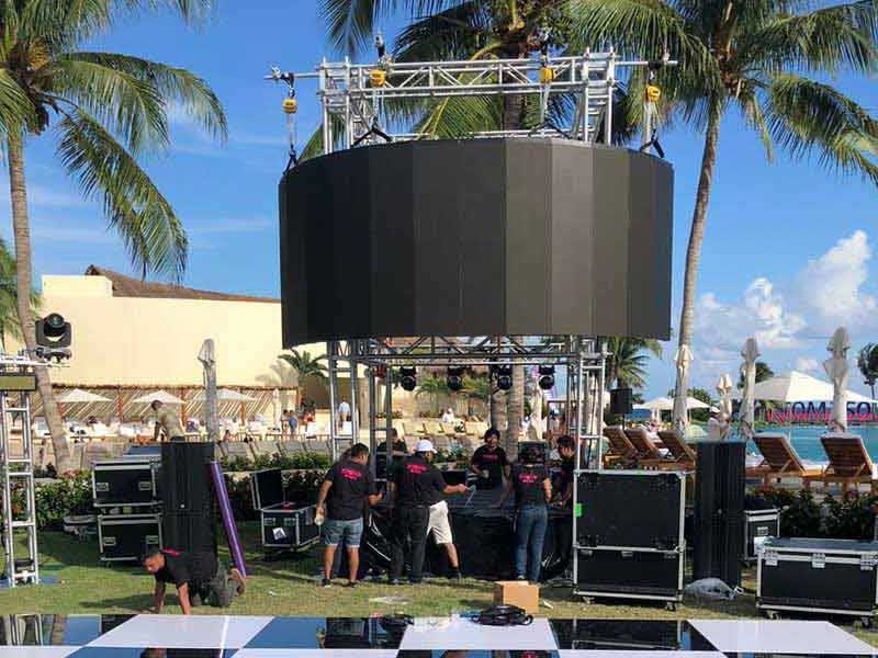 P3.91 indoor LED Screen for Party