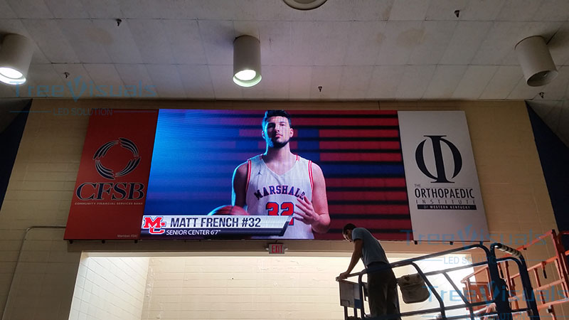 Indoor LED Screen for School Stadium in USA