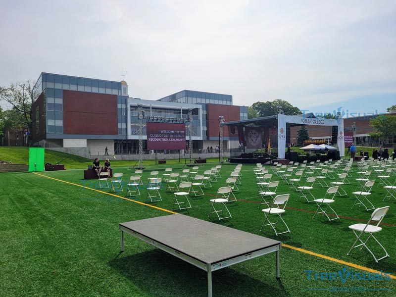 P4.81 Outdoor LED Screen for College Graduation Event