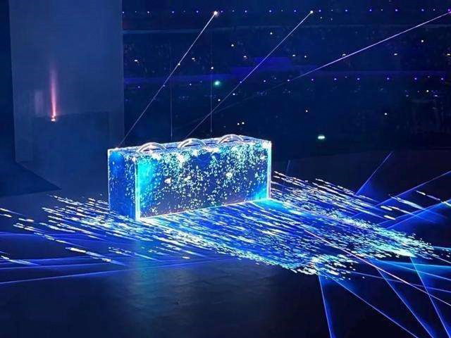 Olympic LED cube