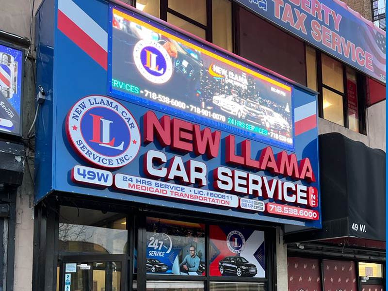 P5 Outdoor LED Sign in New York