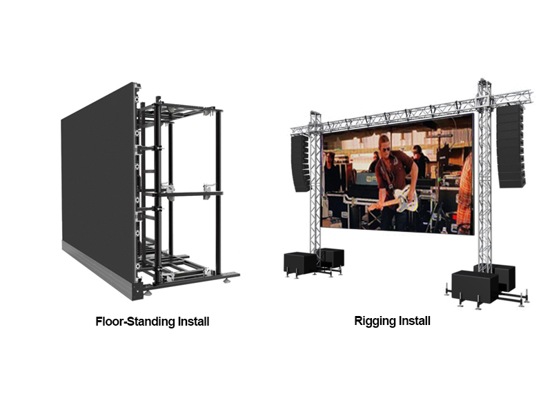 rigging led wall