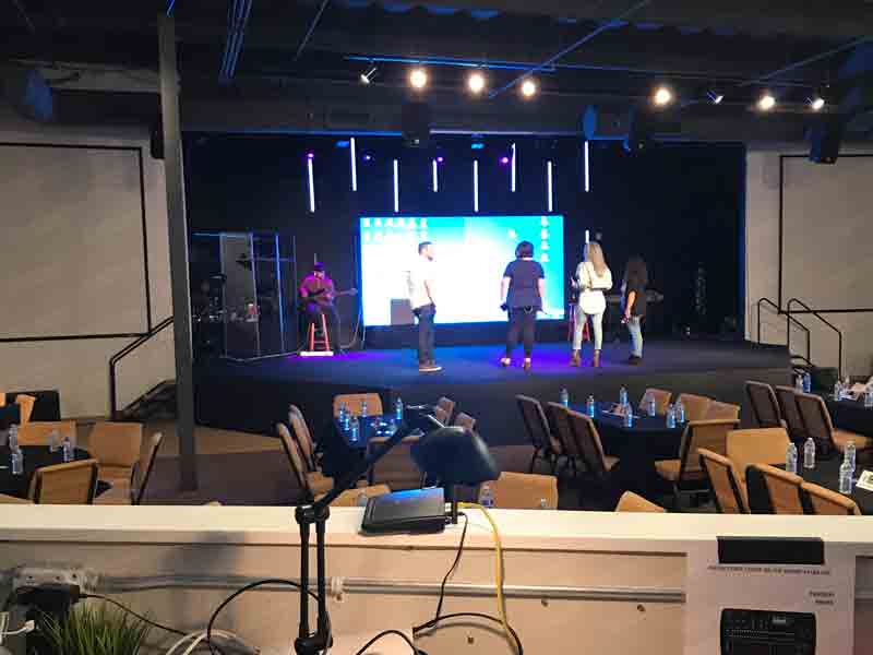 church led wall screen