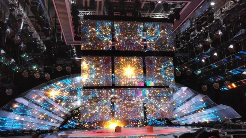 stage transparent led screen