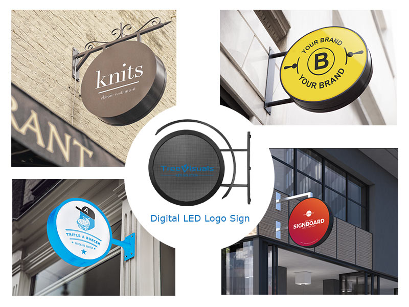 digital led screen logo
