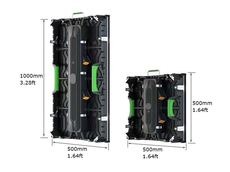 V-uni led wall display