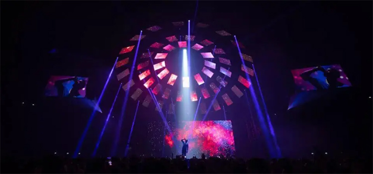 LED Stage as Dome