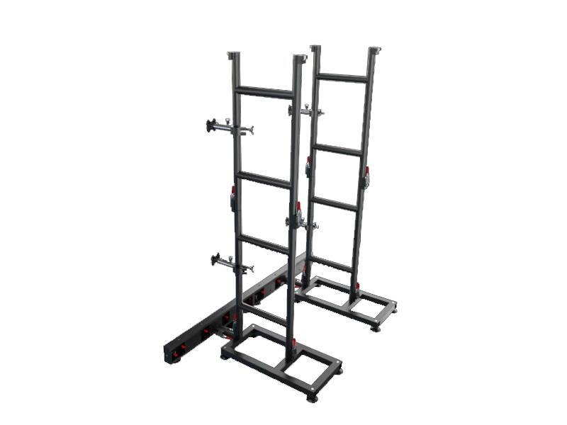 Ground Support Truss System for LED Screen Wall