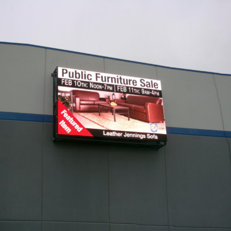 Wall-mounted LED Sign Solution