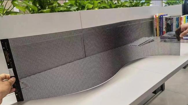 Glass-attached Transparent LED Screen