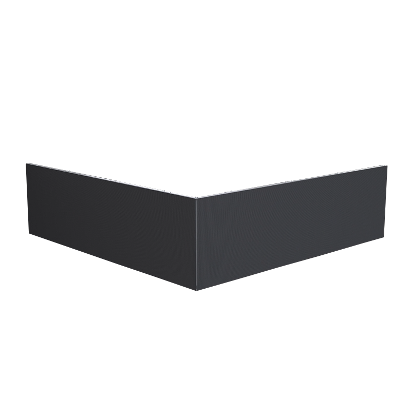 right angle led billboard 3D