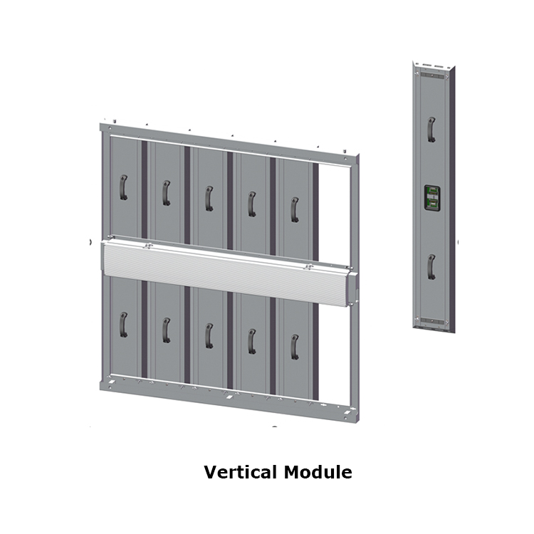 led panel in vertical shape