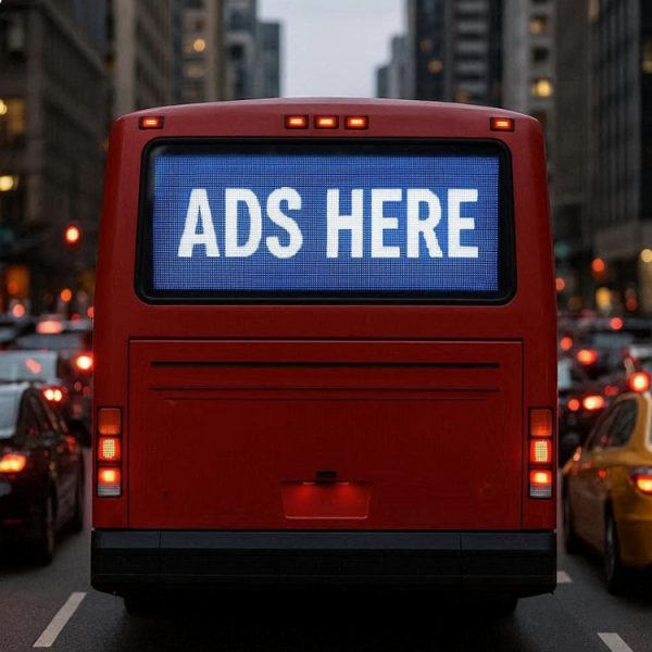 bus led screen for advertising